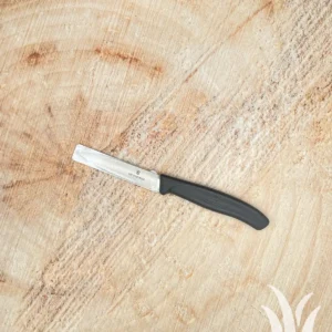 Keukenmesje glad zwart