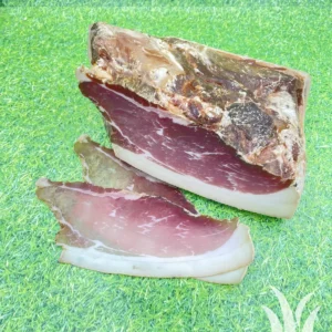 Valleiham (rauwe ham) pittig gerookt; Buitenvarken