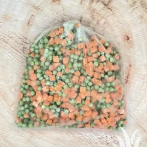 Diepvriesgroente erwten-wortelblokjes