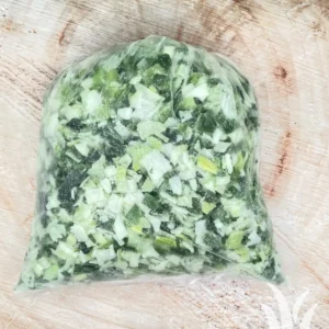 Diepvriesgroente prei stukjes