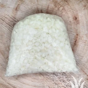 Diepvriesgroente uiblokjes