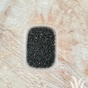 Zwarte peperkorrels