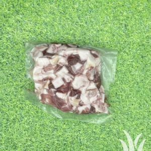 Mager rookspekblokjes