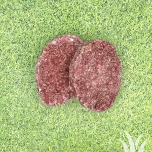 Hamburger rund gekruid