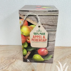 Fruitsaptap appel-peer onbespoten 3 liter