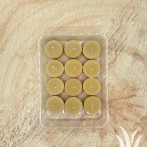 Waxinelichtjes 100% bijenwas